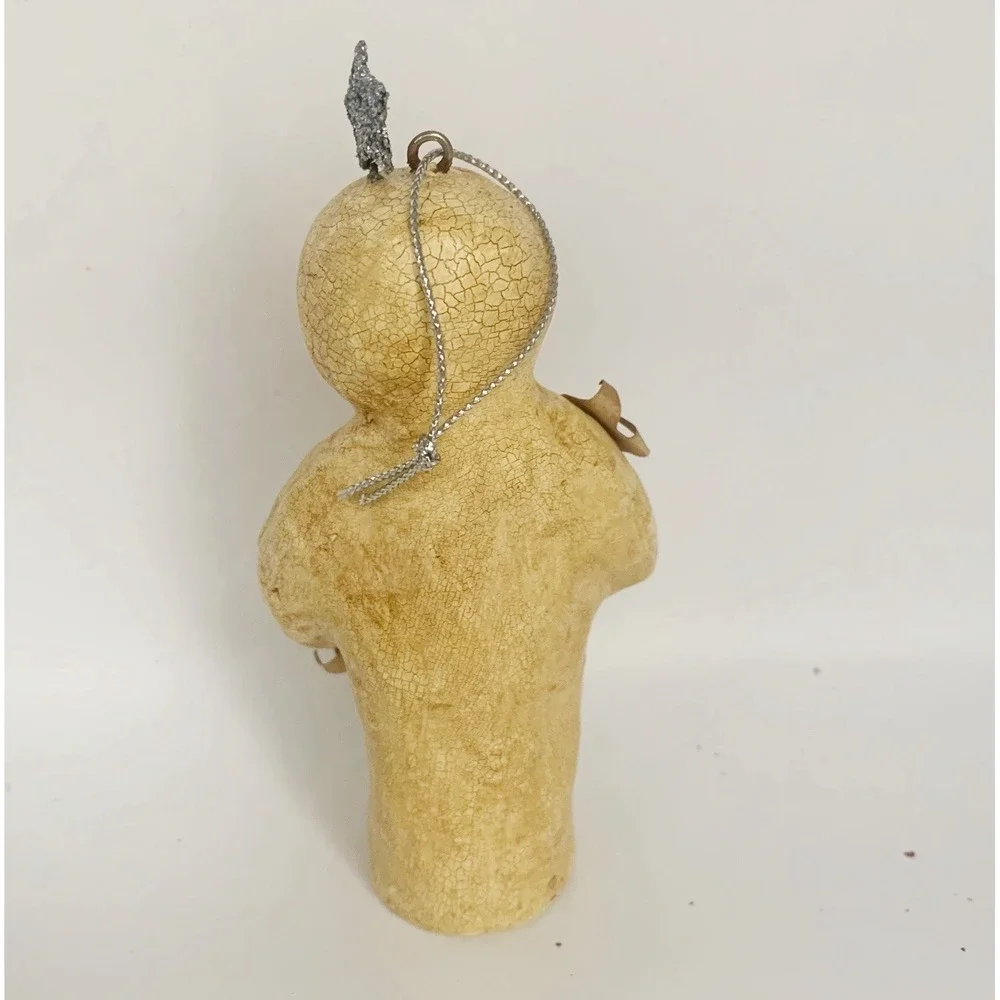 Nicol Sayre Primitive Jingle Snowman Christmas Ornament, Seasons of Cannon Falls